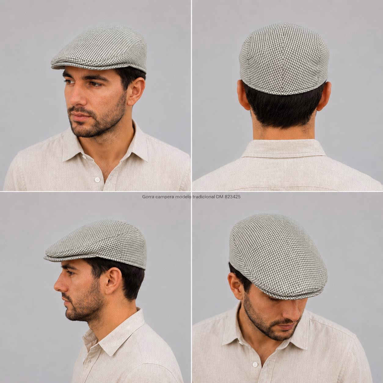 823425 Gorra campera modelo tradicional DM