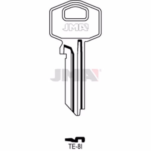 LLAVE JMA ACERO-A (TE-8I)