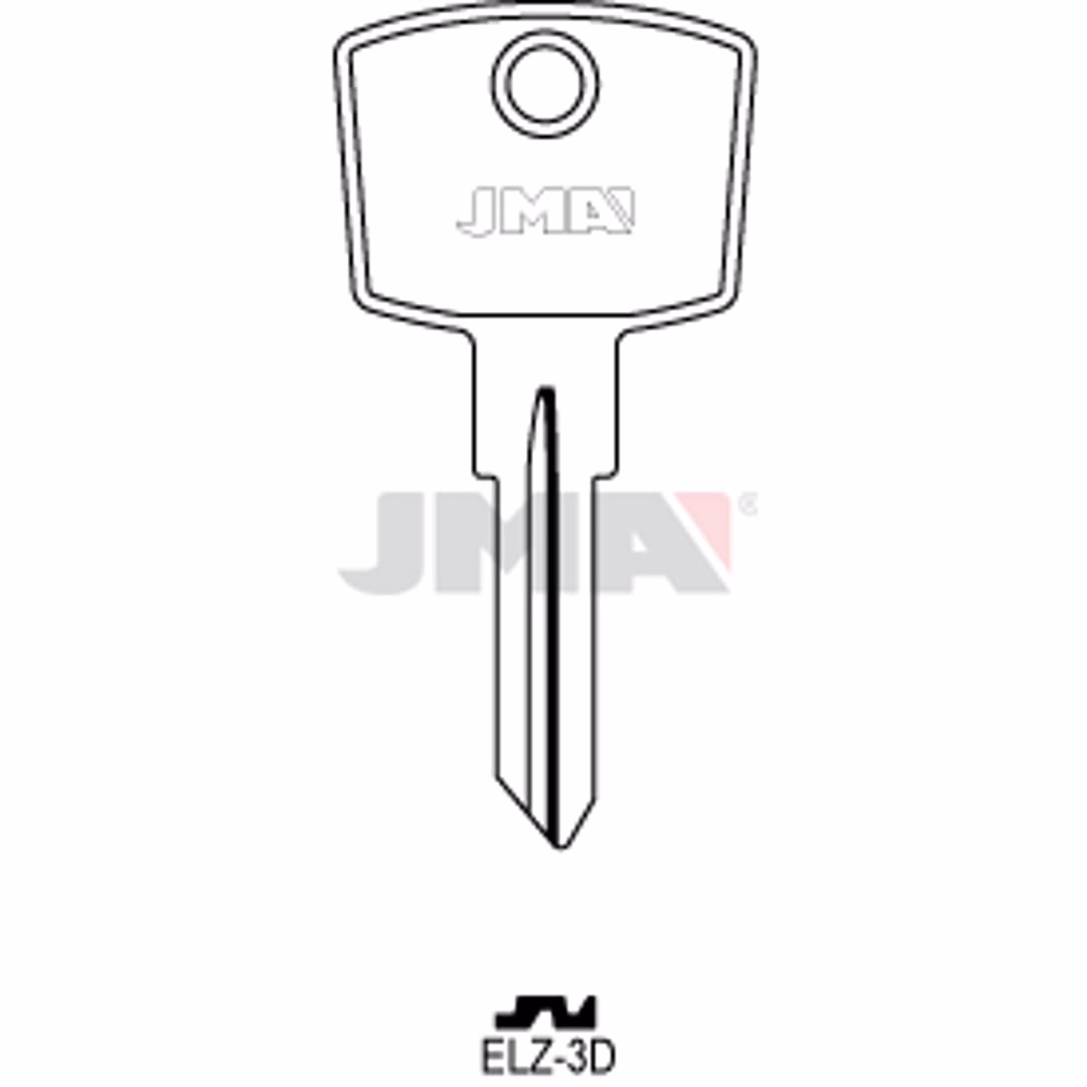 LLAVE JMA ACERO-C (ELZ-3D)