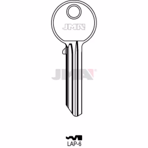 LLAVE JMA ACERO-C (LAP-6)