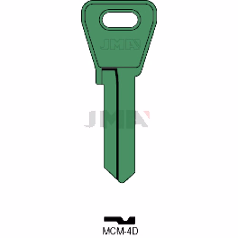 LLAVE JMA ALUMINIO (MCM-4D VERDE)
