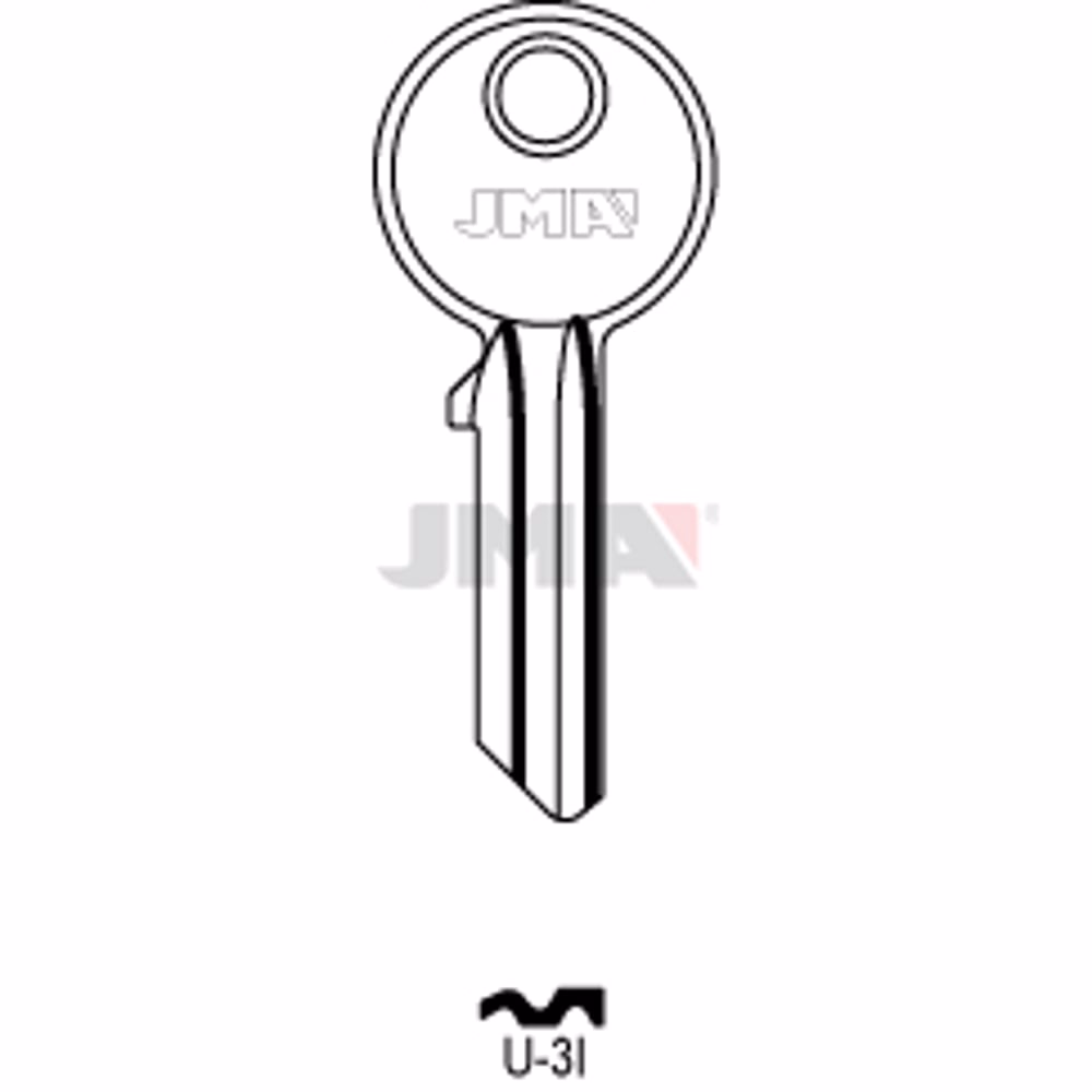 LLAVE JMA ACERO-B (U-3I)