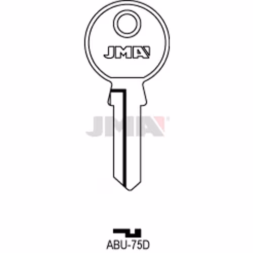 LLAVE JMA ACERO-C (ABU-75D)