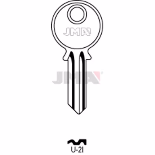 LLAVE JMA ACERO-C (U-2I)