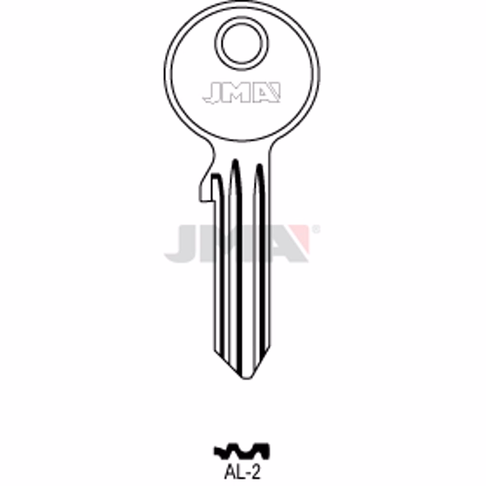 LLAVE JMA ACERO-C (AL-2)