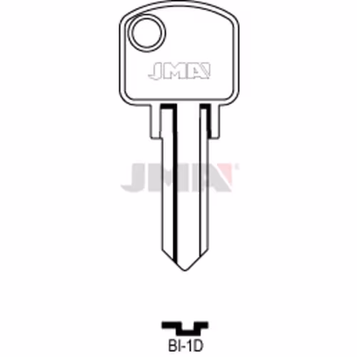 LLAVE JMA ACERO-C (BI-1D)