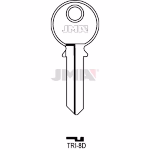 LLAVE JMA ACERO-C (TRI-8D)