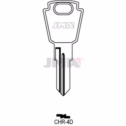 LLAVE JMA ACERO-C (CHR-4D)