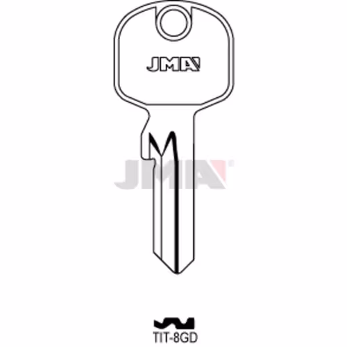 LLAVE JMA ACERO-C (TIT-8GD)