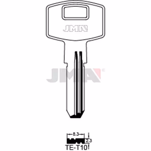 LLAVE JMA ALPACA SEGURIDAD (TE-T10)