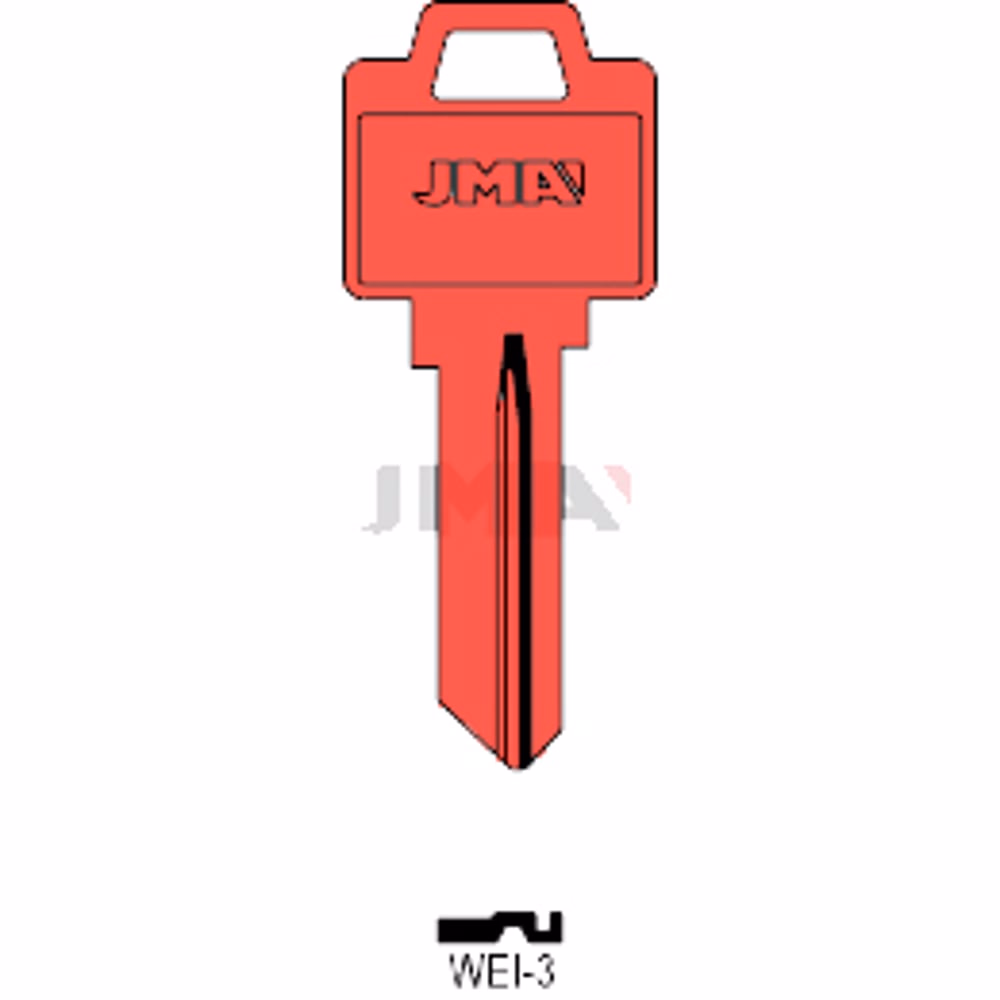 LLAVE JMA ALUMINIO (WEI-3 ROJO)