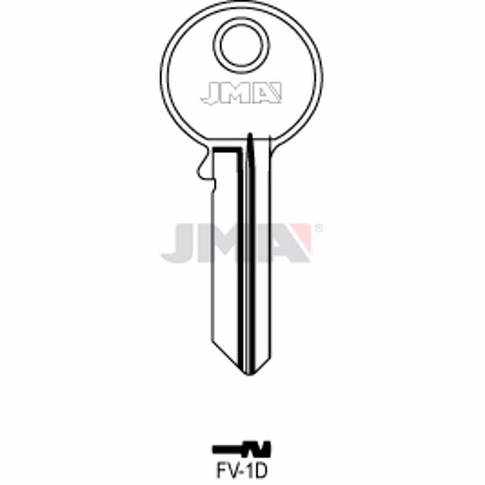 LLAVE JMA ACERO-C (FV-1D)