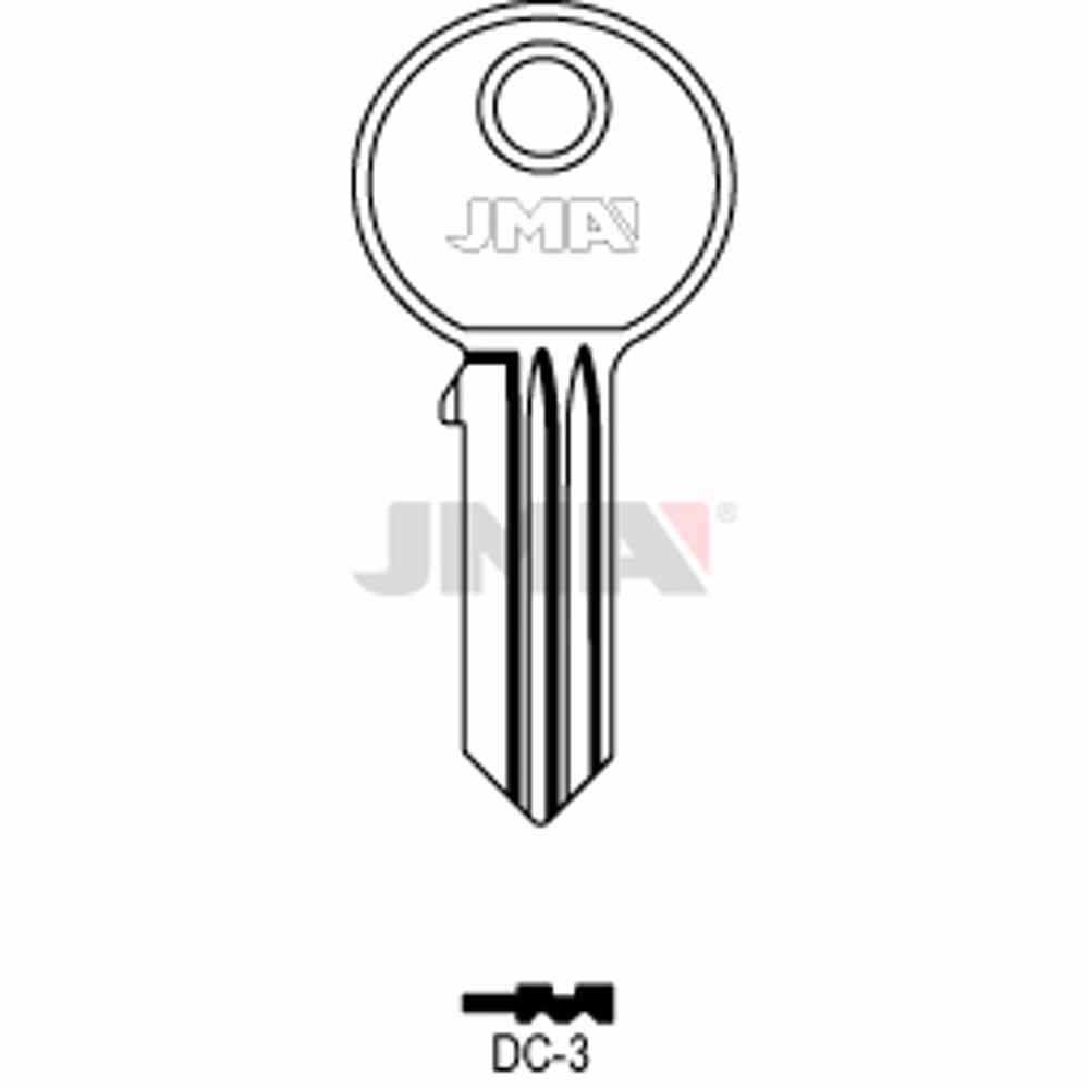 LLAVE JMA ACERO-C (DC-3)