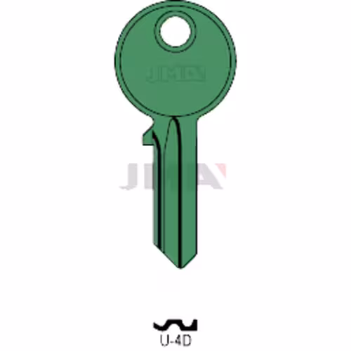 LLAVE JMA ALUMINIO (U-4D VERDE)