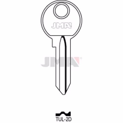 LLAVE JMA ACERO-C (TUL-2D)