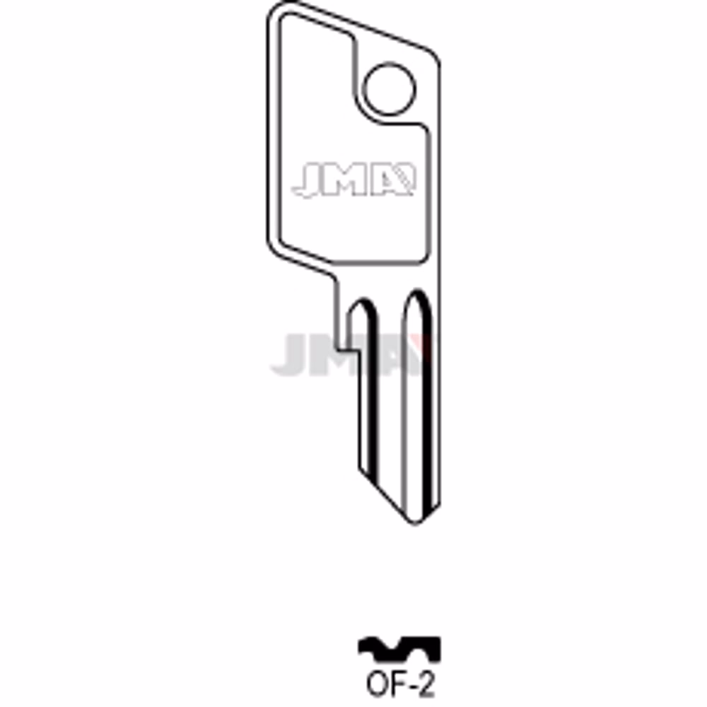 LLAVE JMA ACERO-B (OF-2)