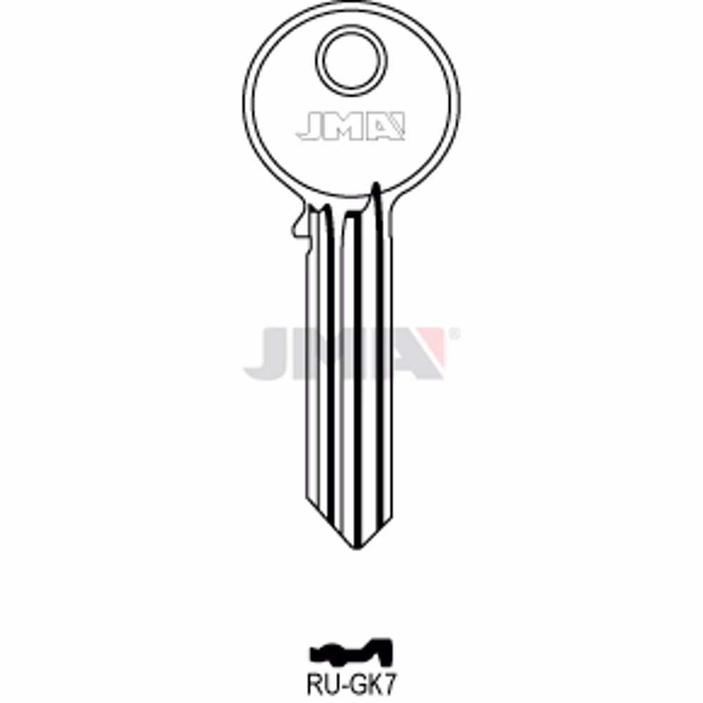 LLAVE JMA ACERO-C (RU-GK7)