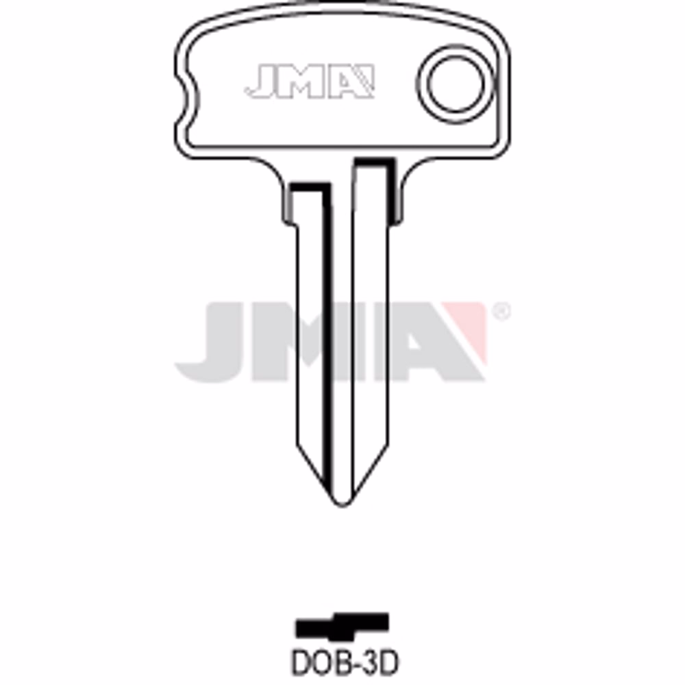 LLAVE JMA ACERO-C (DOB-3D)