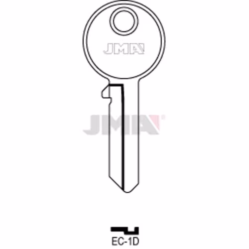 LLAVE JMA ACERO-C (EC-1D)