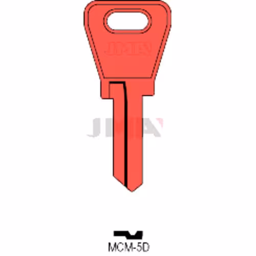 LLAVE JMA ALUMINIO (MCM-5D ROJO)