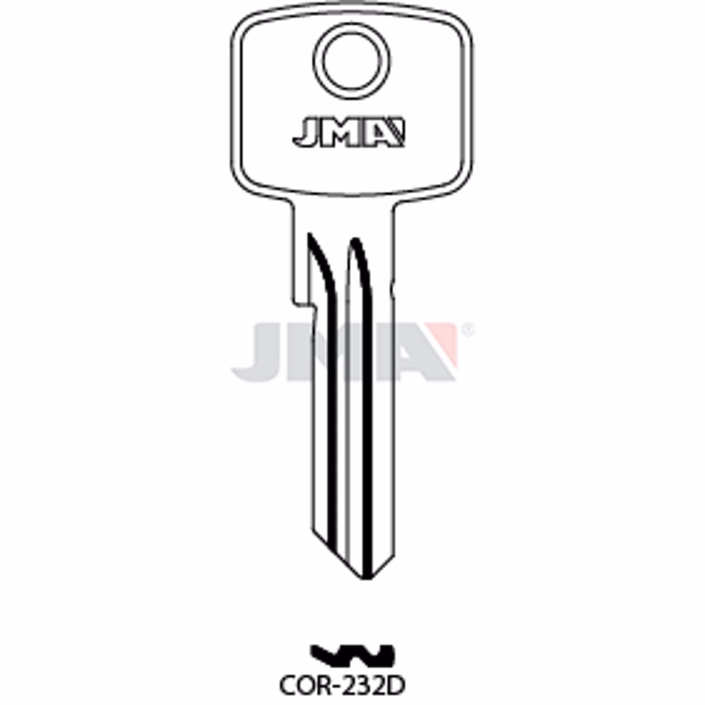 LLAVE JMA ACERO-C (COR-232D)