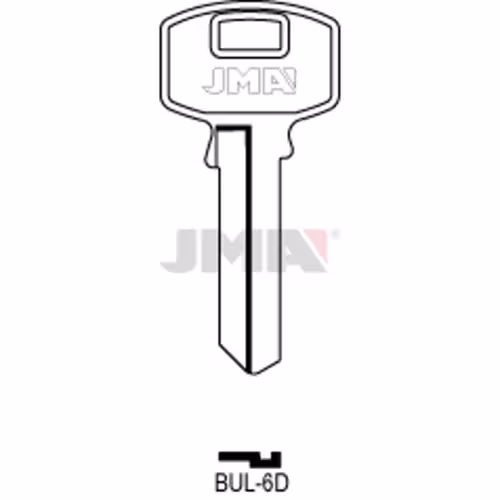 LLAVE JMA ACERO-C (BUL-6D)