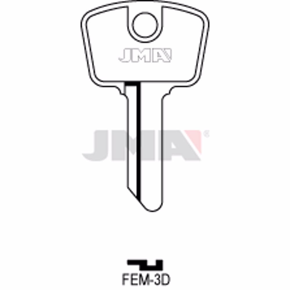 LLAVE JMA ACERO-C (FEM-3D)