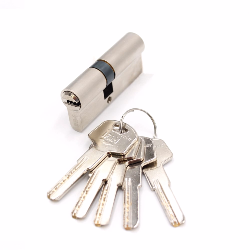 Security Cylinder START R, Cam 15mm 30x40 Nickel