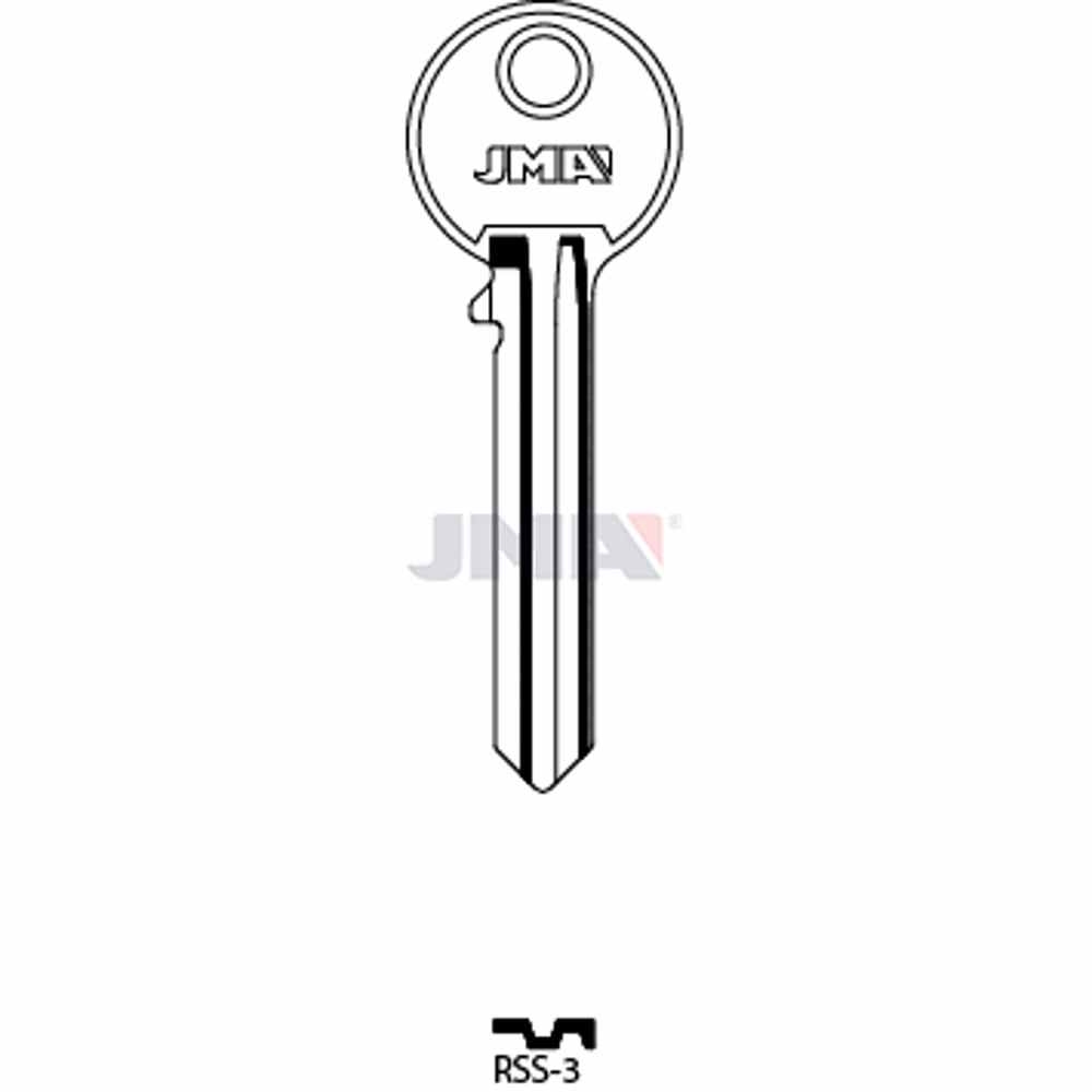 LLAVE JMA ACERO-C (RSS-3)