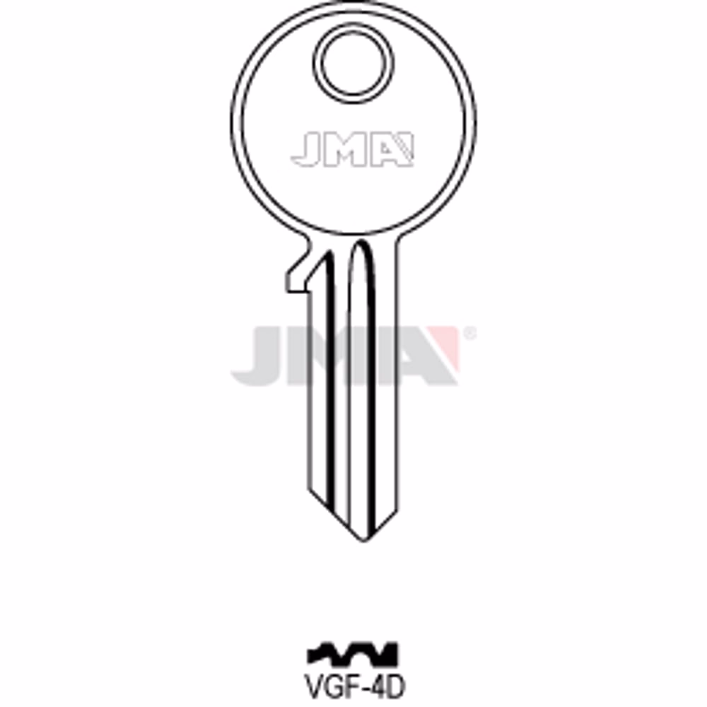 LLAVE JMA ACERO-C (VGF-4D)