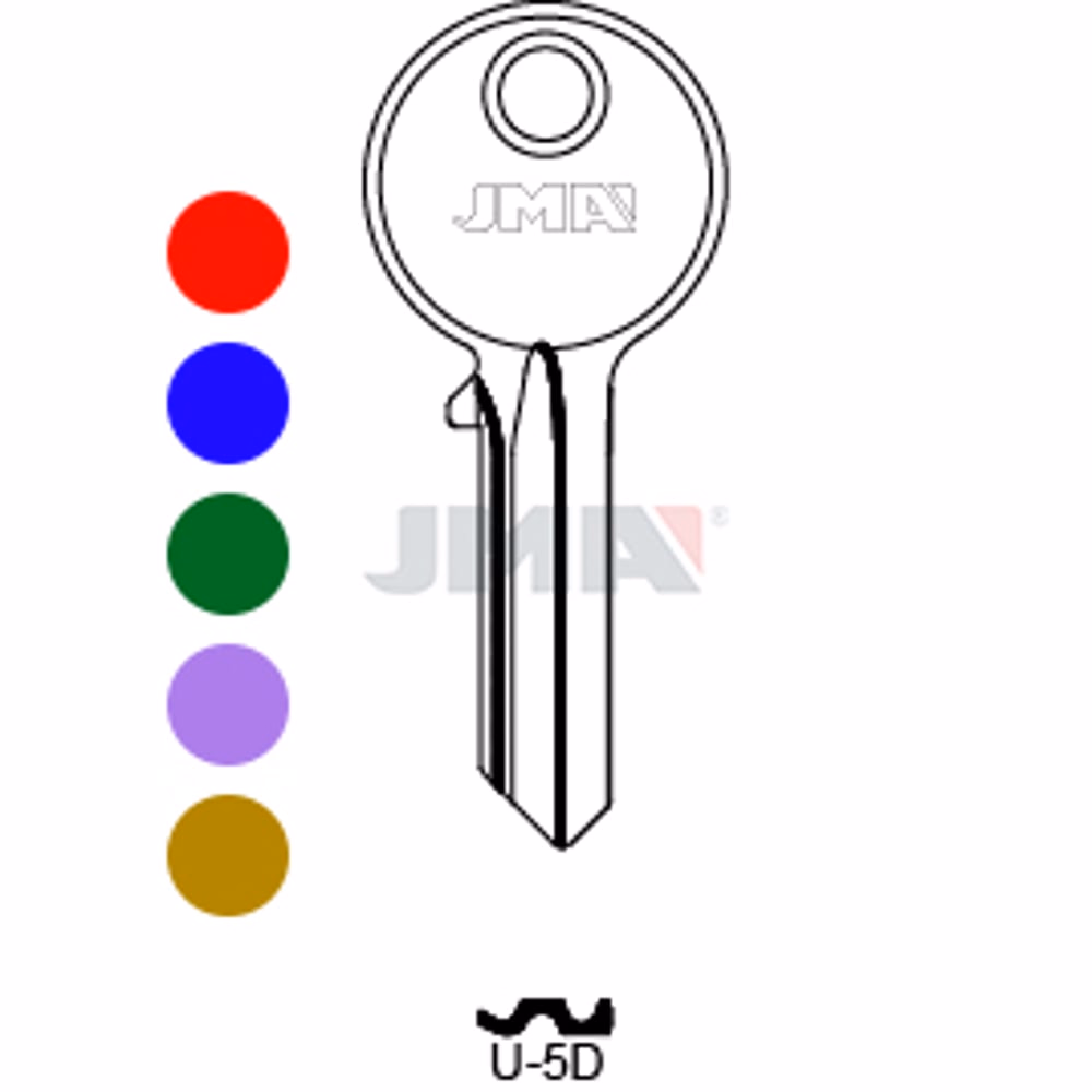 LLAVE JMA ALUMINIO (U-5D SURTIDO)