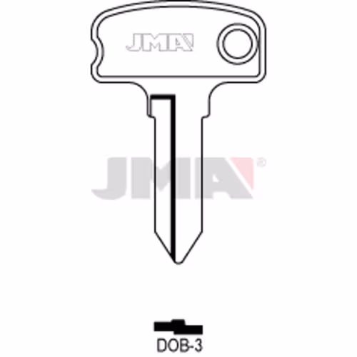 LLAVE JMA ACERO-C (DOB-3)