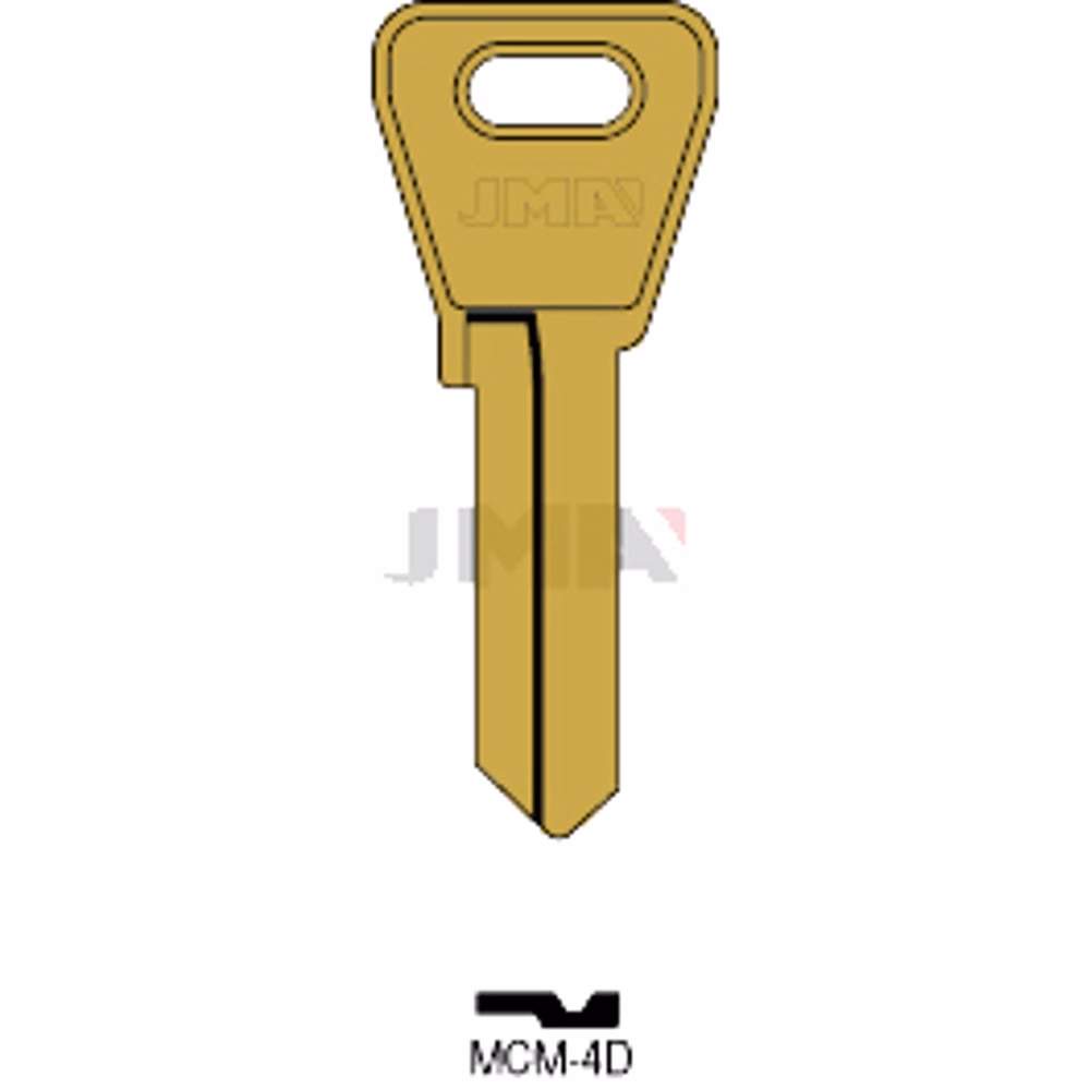 LLAVE JMA ALUMINIO (MCM-4D ORO)