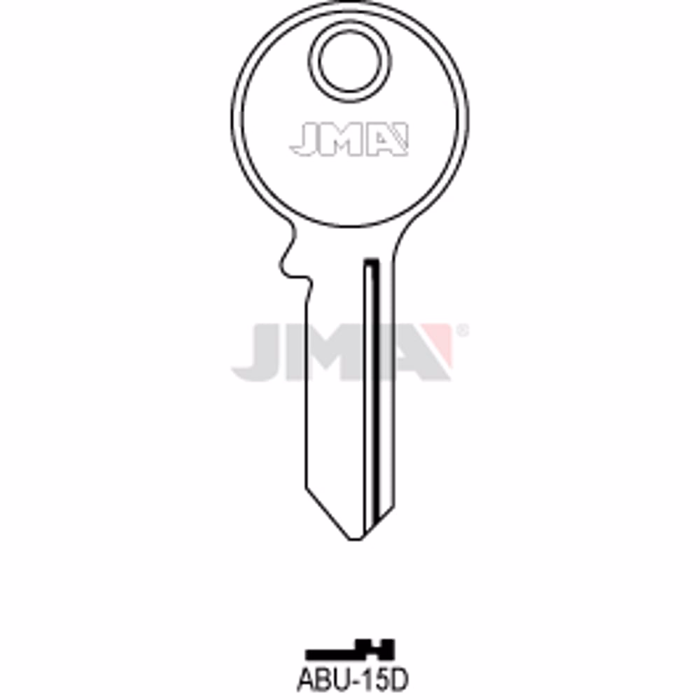 LLAVE JMA ACERO-C (ABU-15D)