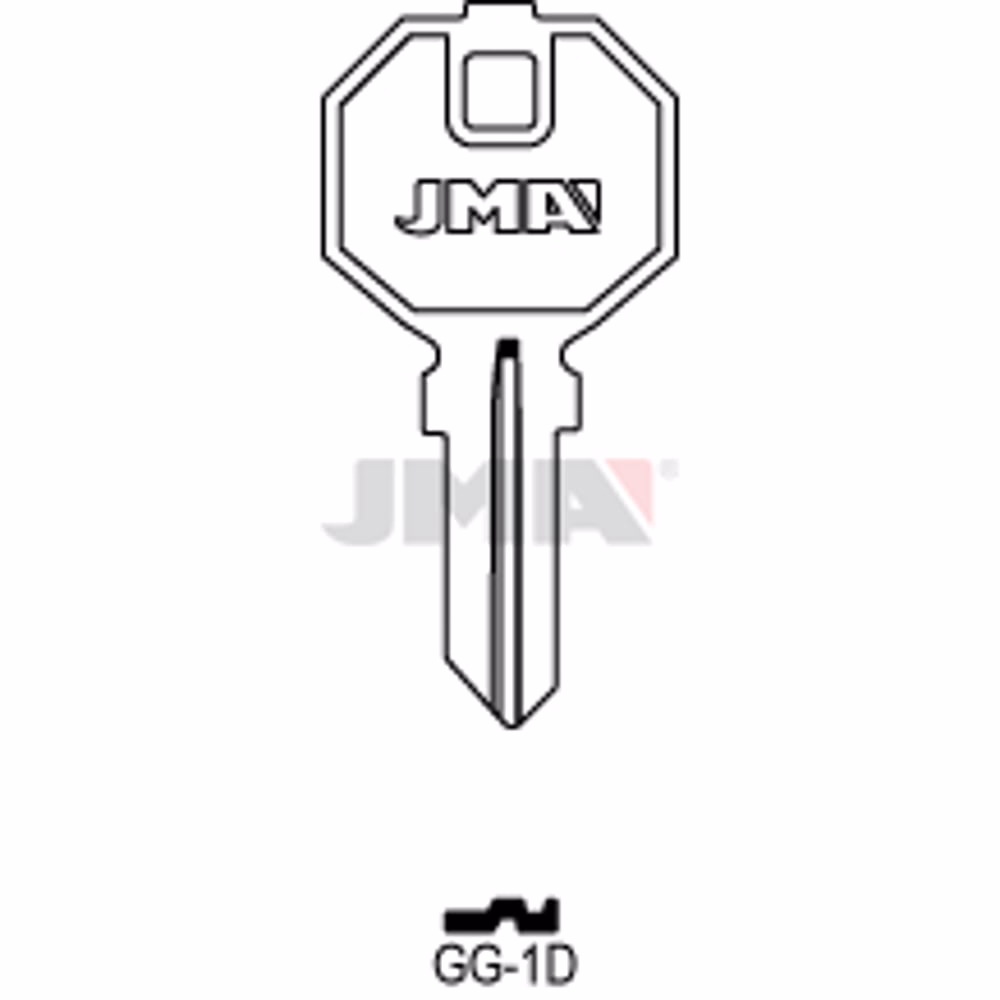 LLAVE JMA ACERO-C (GG-1D)