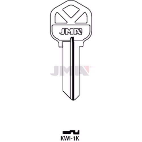 LLAVE JMA ACERO-C (KWI-1K)