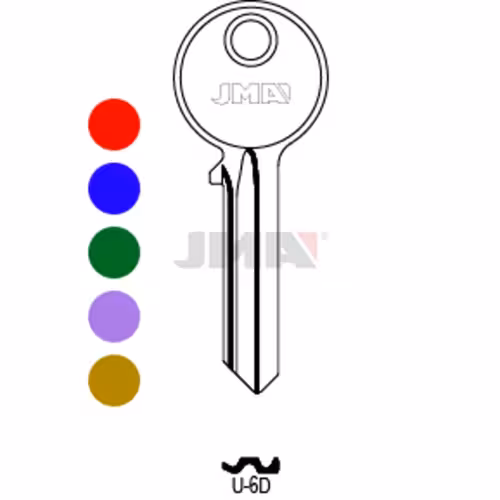 LLAVE JMA ALUMINIO (U-6D SURTIDO)