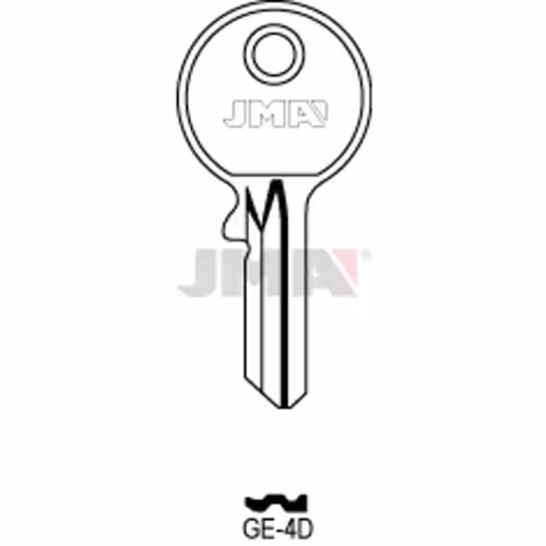 LLAVE JMA ACERO-C (GE-4D)