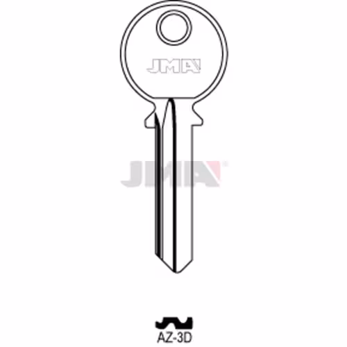 LLAVE JMA ACERO-B (AZ-3D)