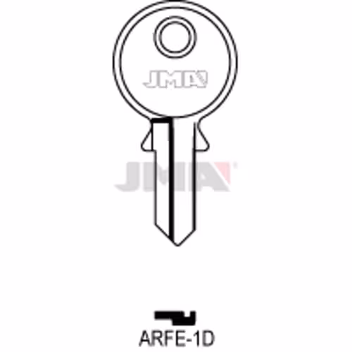 LLAVE JMA ACERO-B (ARFE-1D)