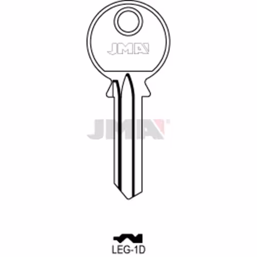 LLAVE JMA ACERO-C (LEG-1D)