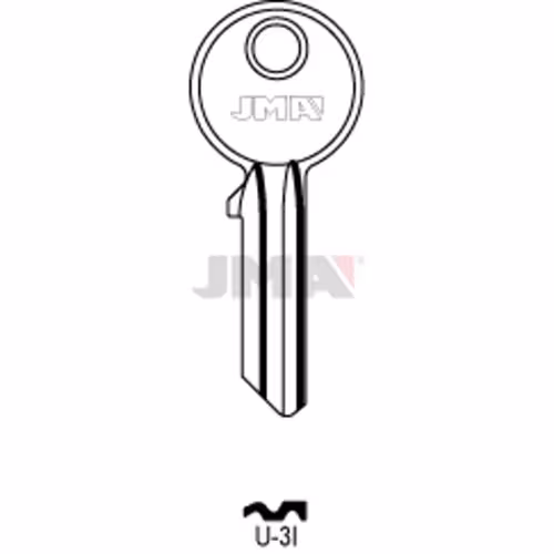 LLAVE JMA ACERO-B (U-3I)