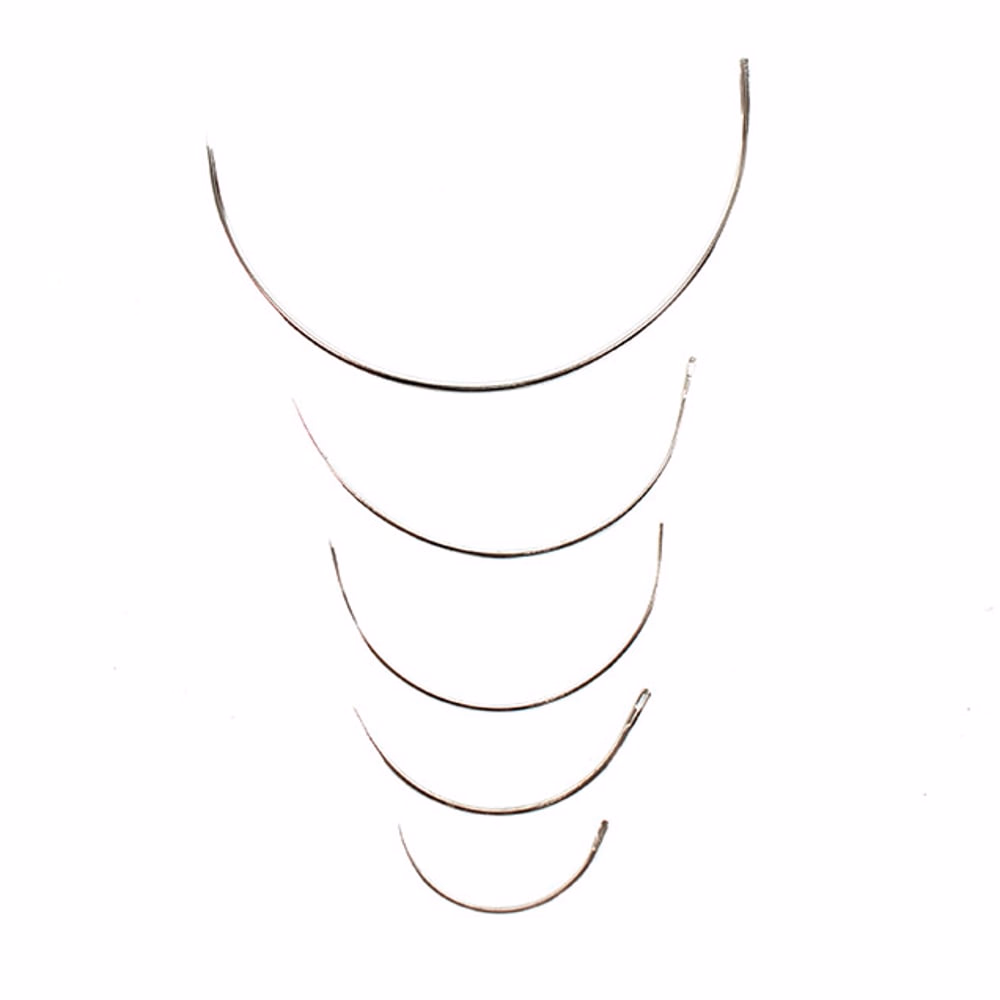 HAND SEWING NEEDLE CURVED