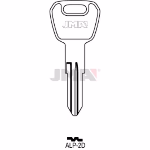 LLAVE JMA ACERO-C (ALP-2D)