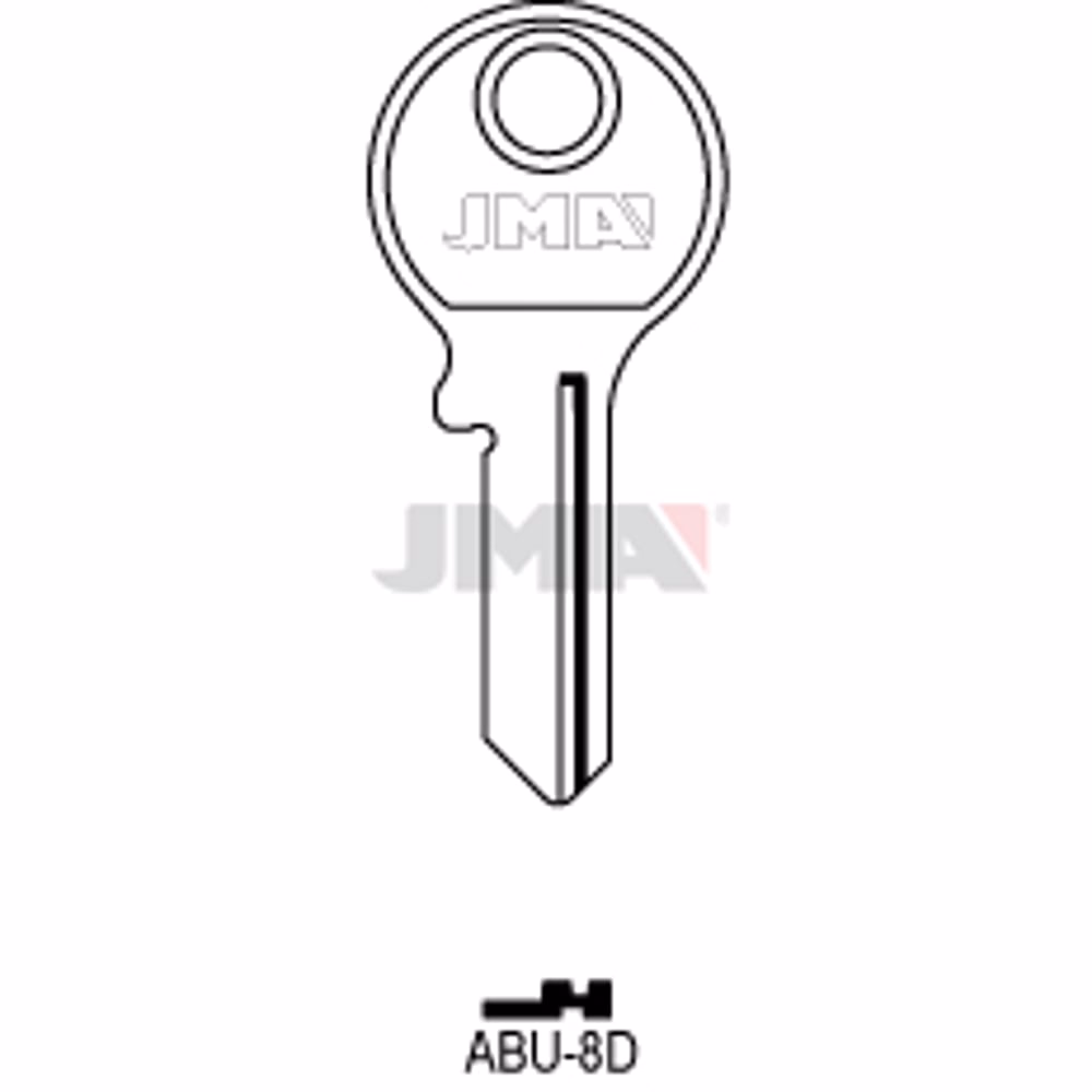 LLAVE JMA ACERO-C (ABU-8D)