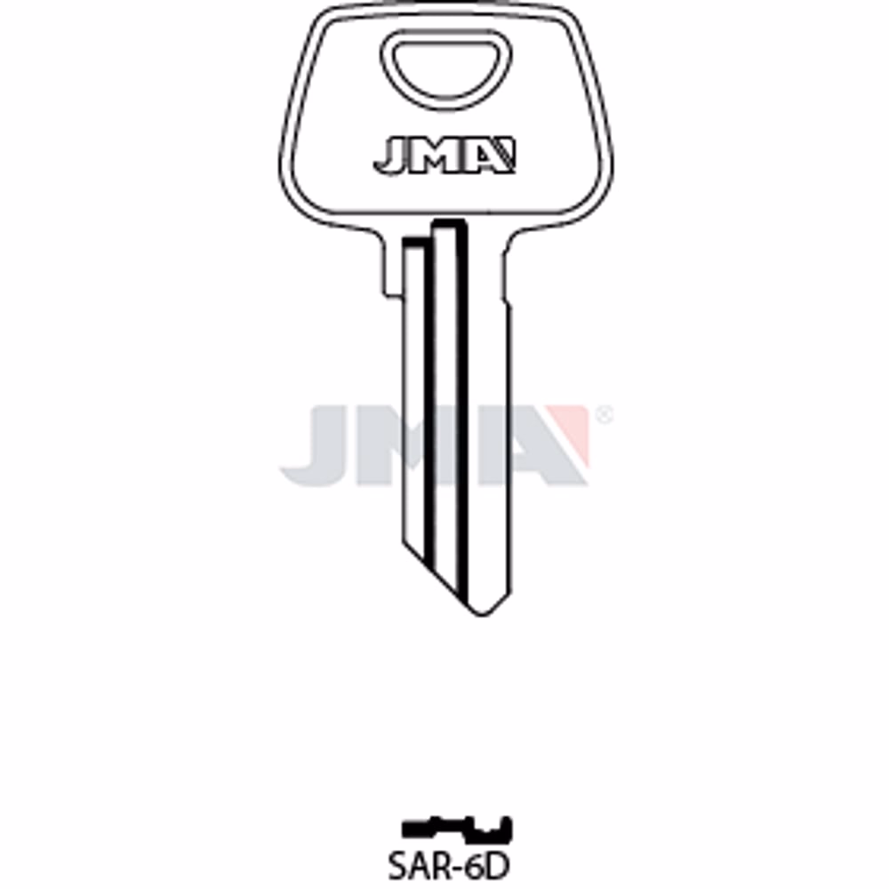 LLAVE JMA ACERO-C (SAR-6D)