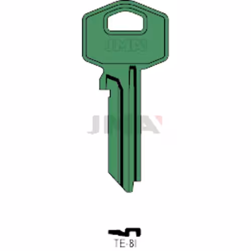 LLAVE JMA ALUMINIO (TE-8I VERDE)