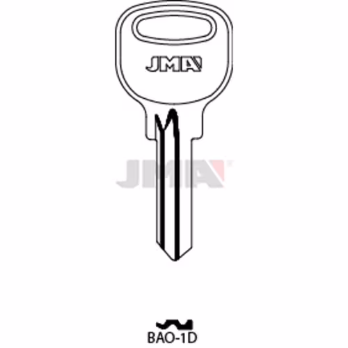 LLAVE JMA ACERO-C (BAO-1D)