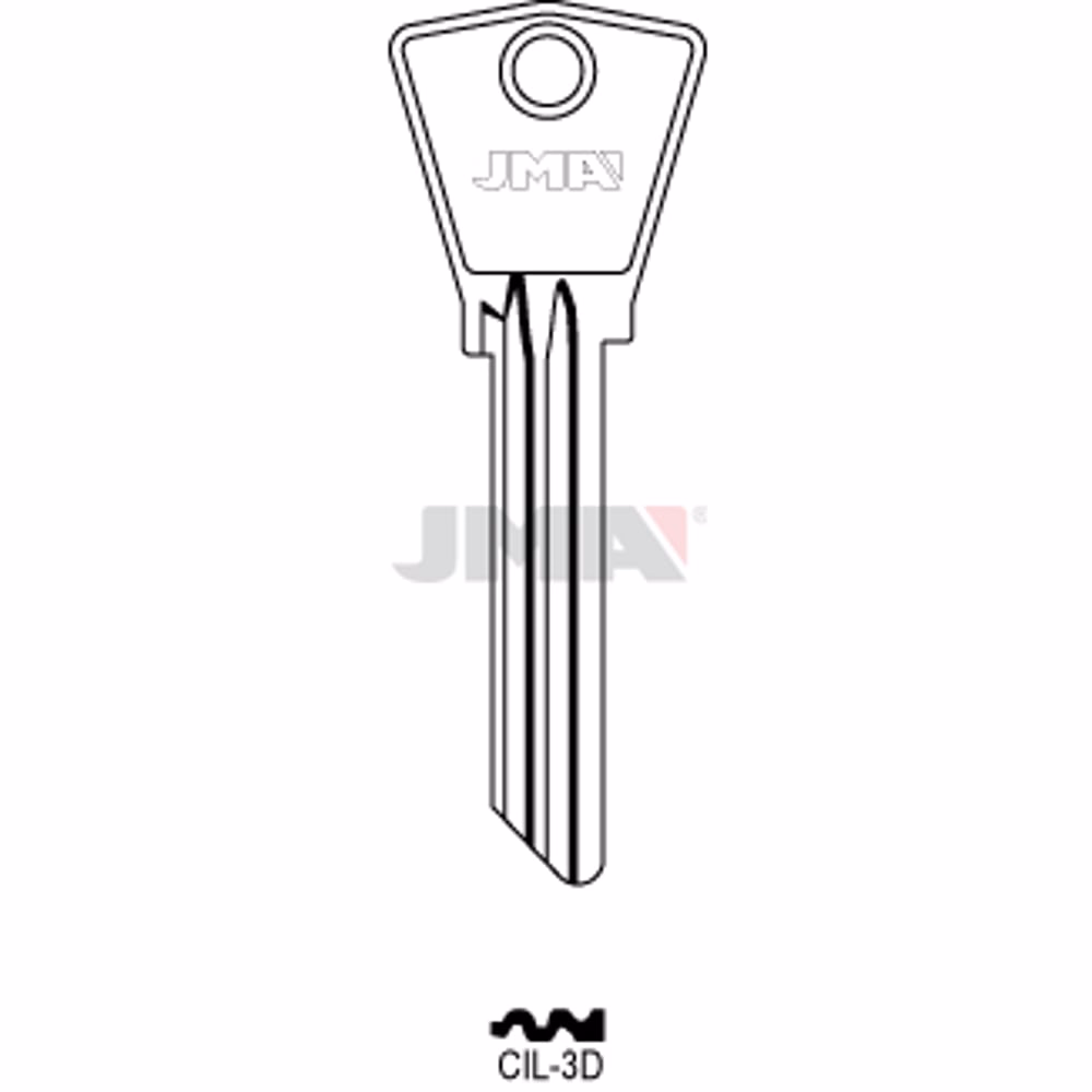 LLAVE JMA ACERO-C (CIL-3D)