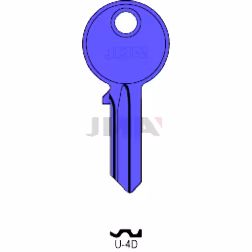 LLAVE JMA ALUMINIO (U-4D AZUL)